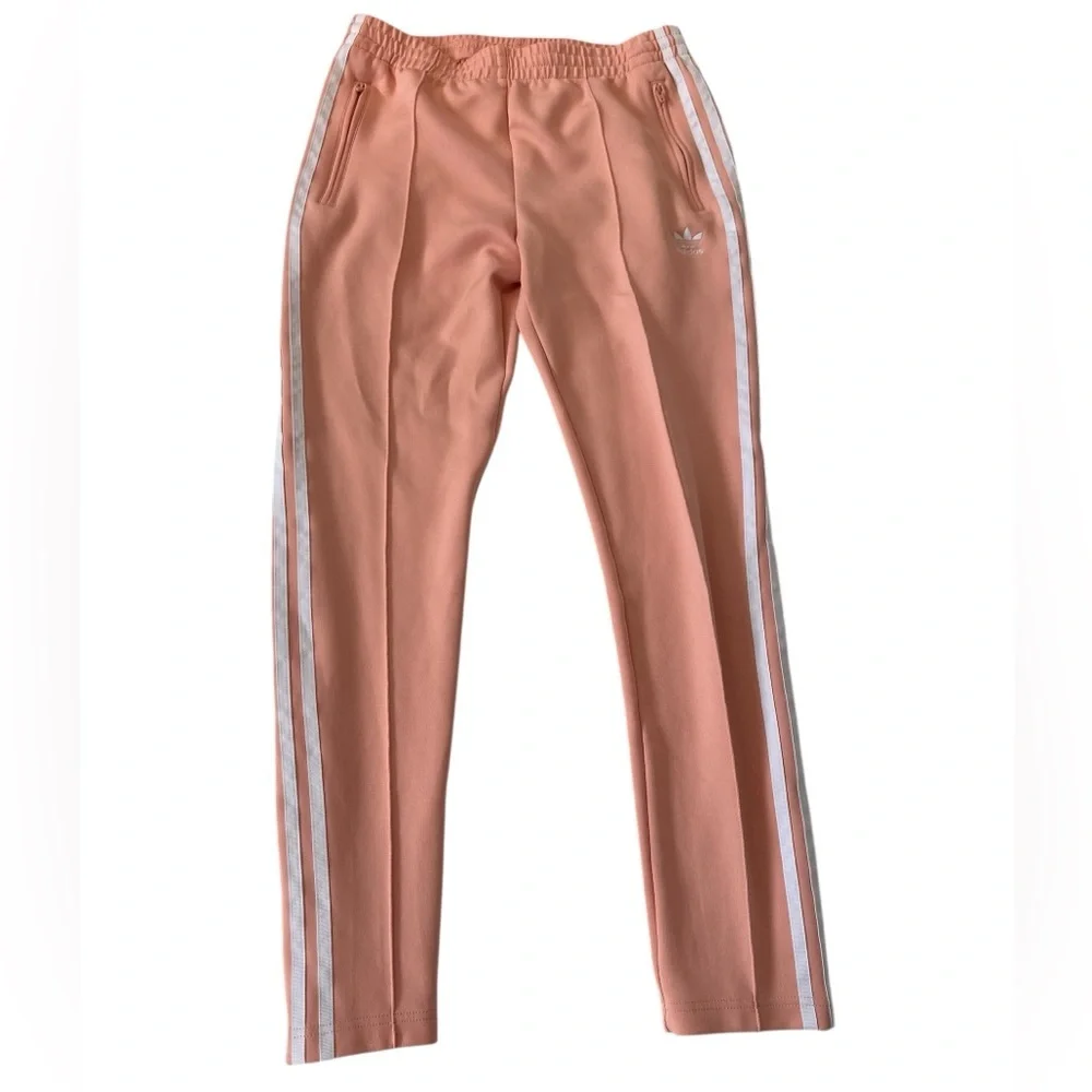 Adidas SST Track Pants in Ambient Blush - Picture 4 of 12